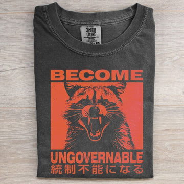Ungovernable Raccoon T-shirt