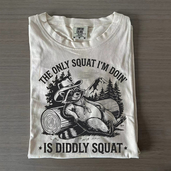 Funny Cowboy Raccoon T-shirt