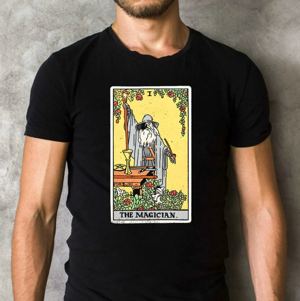 The Magician The Lord Of The Ring Tarot Card Classic T-Shirt