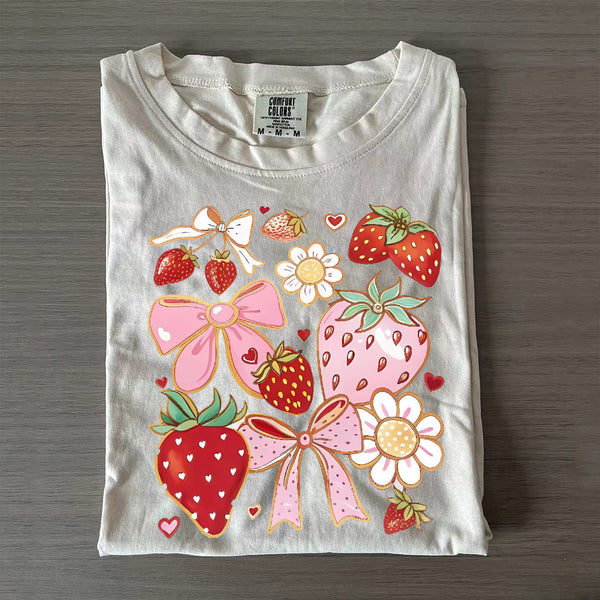 Strawberry Floral T-shirt