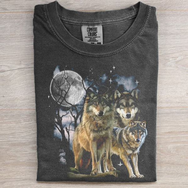 Wolf 90s Vintage Graphic T-shirt