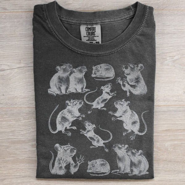 Crazy Rats Vintage 90s T-shirt