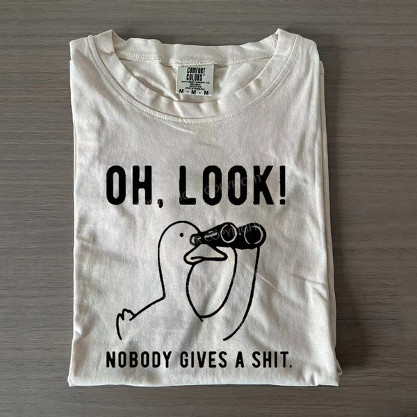 No One Cares About The Duck T-shirt