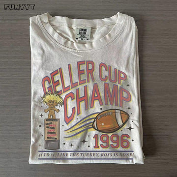 Geller Bowl 90s Nostalgia T-shirt