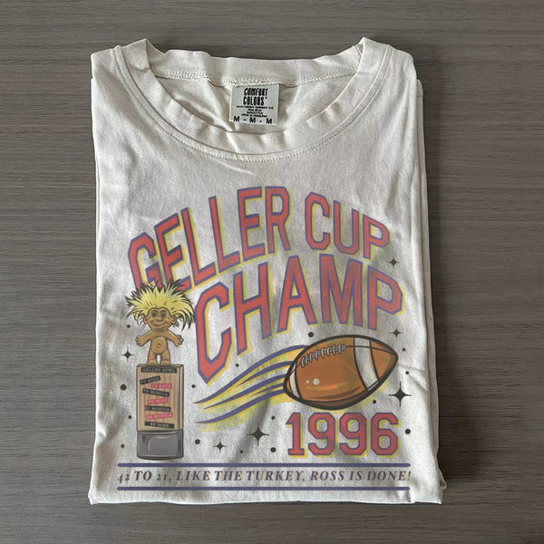 Geller Bowl 90s Nostalgia T-shirt