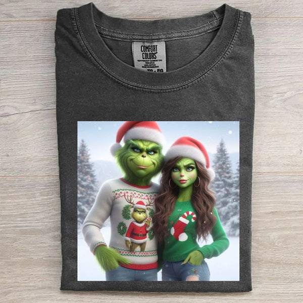 Retro Funny Christmas Graphic T-shirt