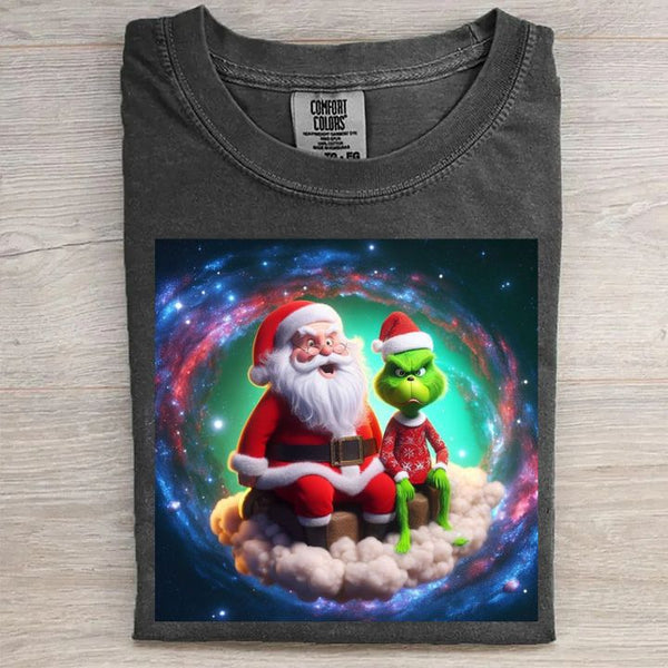 Retro Funny Christmas Graphic T-shirt