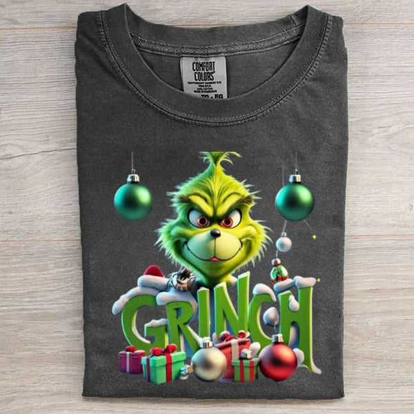 Retro Funny Christmas Graphic T-shirt