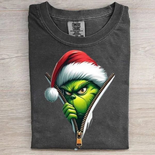 Retro Funny Christmas Graphic T-shirt