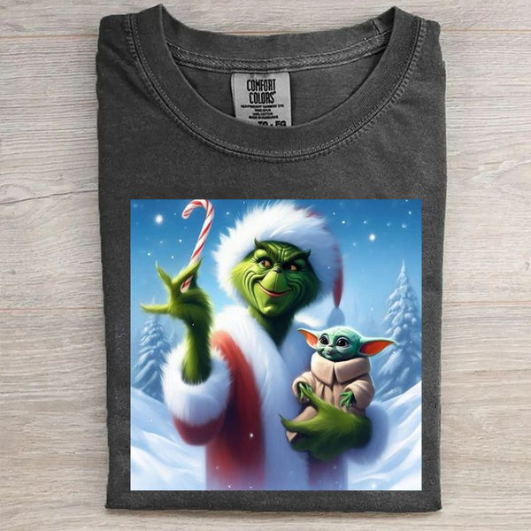 Retro Funny Christmas Graphic T-shirt