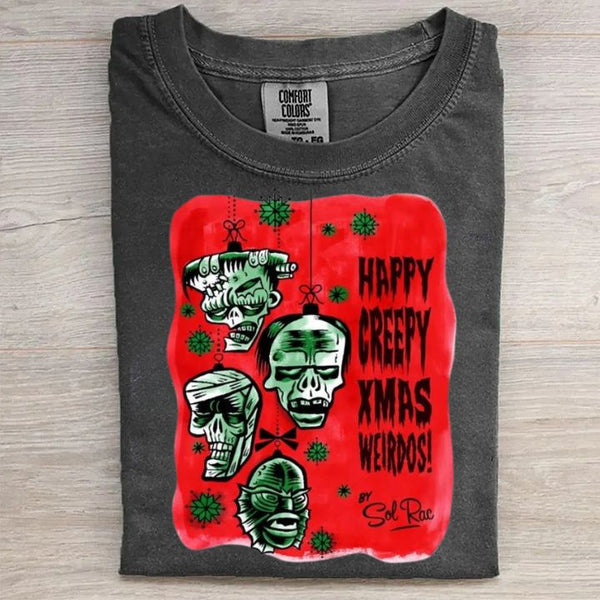 Retro Funny Christmas Movies T-shirt