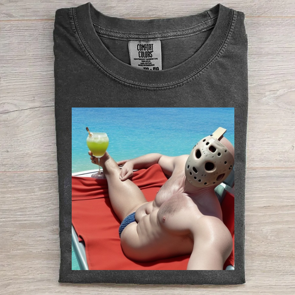 Jason On Holiday Funny T-Shirt