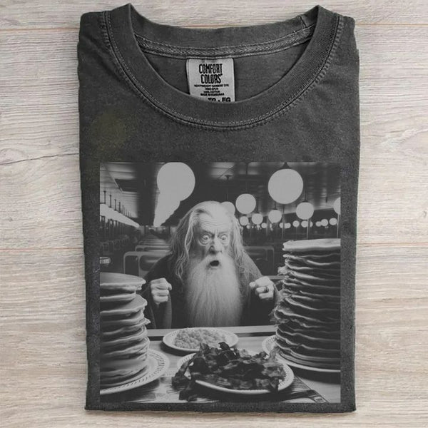 Gandalf goes to waffle house Unisex Shirt