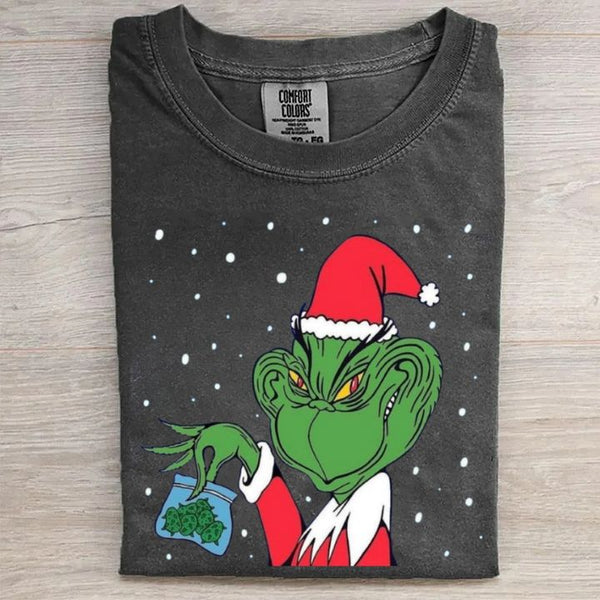 Retro Funny Christmas Graphic T-shirt