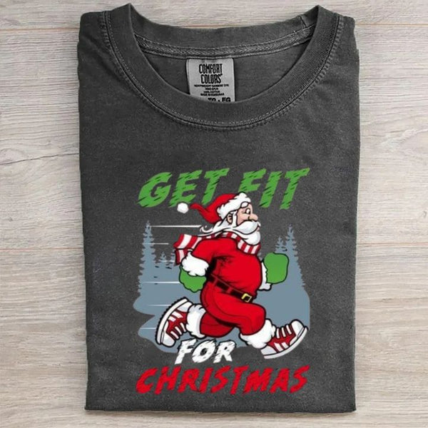 Retro Funny Christmas Graphic T-shirt