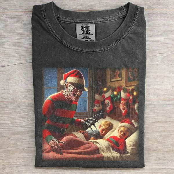 Retro Funny Christmas Graphic T-shirt