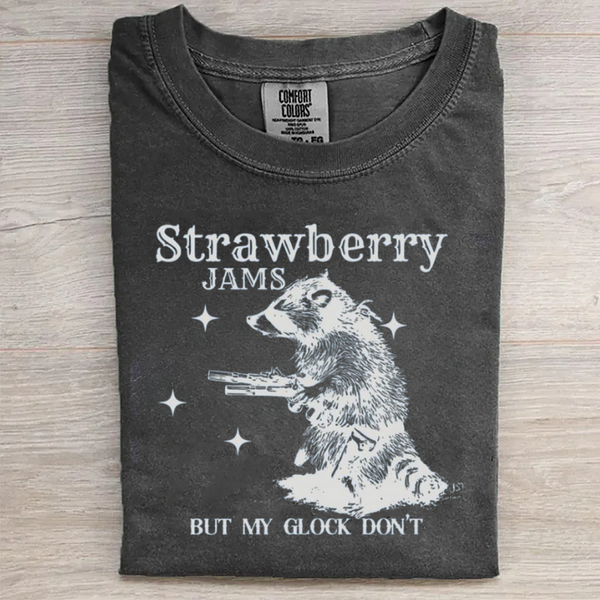 Strawberry Jams Funny T-shirt