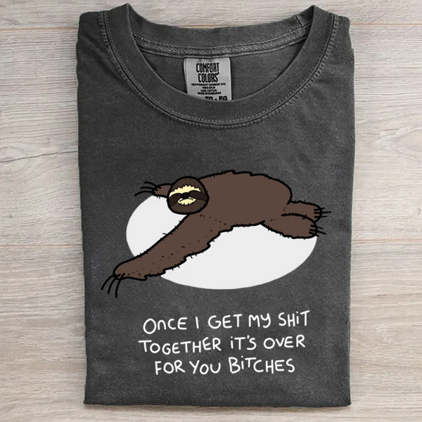 Grumpy Sloth T-shirt