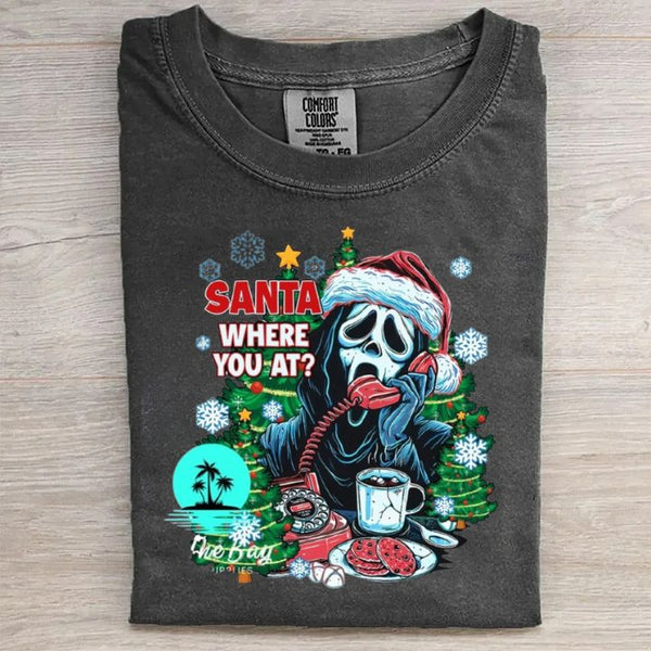 Retro Funny Christmas Graphic T-shirt