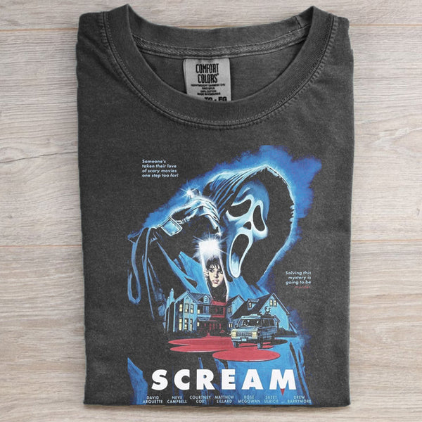 Vintage Horror Graphic T-shirt