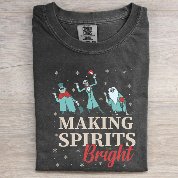 Making Spirits Bright Christmas T-shirt