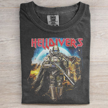 Distressed Divers 2 Skull  T-Shirt