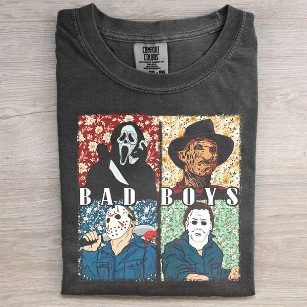 Retro Horror Bad Boys T-Shirt