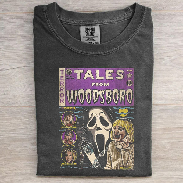 Vintage Horror Graphic T-shirt