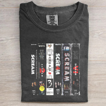 Vintage Horror Graphic T-shirt