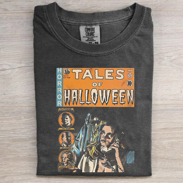 Vintage Horror Graphic T-shirt