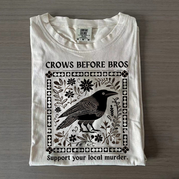 Crows Before Bros T-shirt