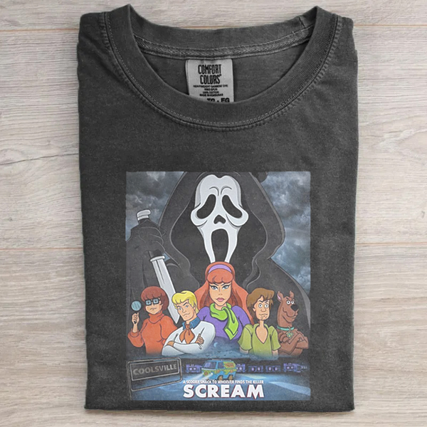 Vintage Horror Graphic T-shirt