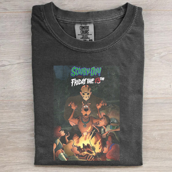 Vintage Horror Graphic T-shirt