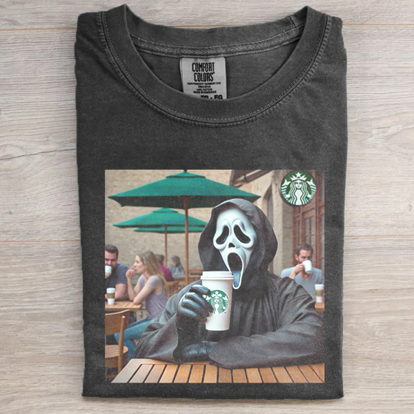 Vintage Horror Graphic T-shirt