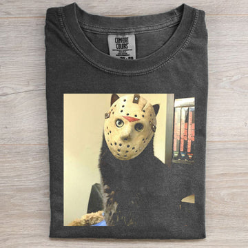 Cute Black Cat T-shirt