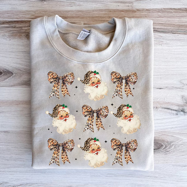 Leopard Coquette Christmas T-Shirt