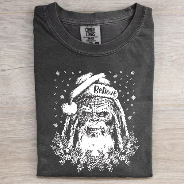 Vintage Bigfoot Santa Claus T-shirt