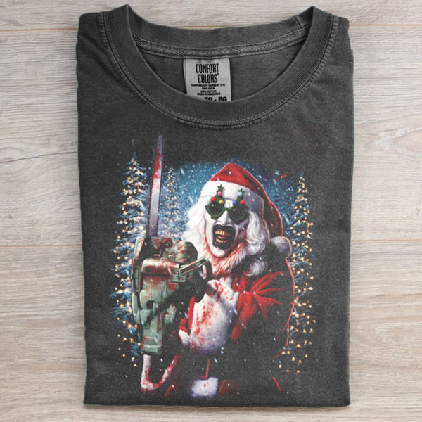 Funny Christmas Horror Movies T-shirt