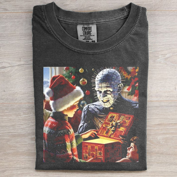 Retro Funny Christmas Scary Movies T-shirt