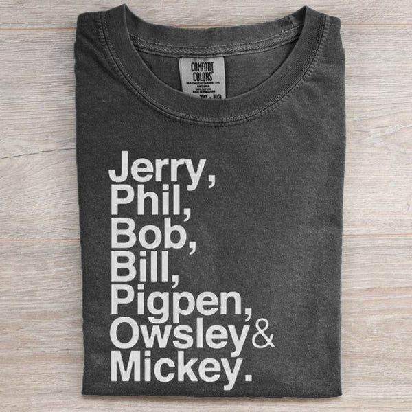 Retro Style Phil Tribute T-Shirt