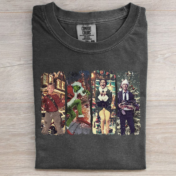 Merry Christmas 90s Movies T-Shirt