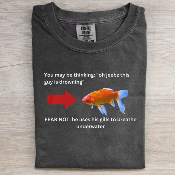 Funny fish T-shirt