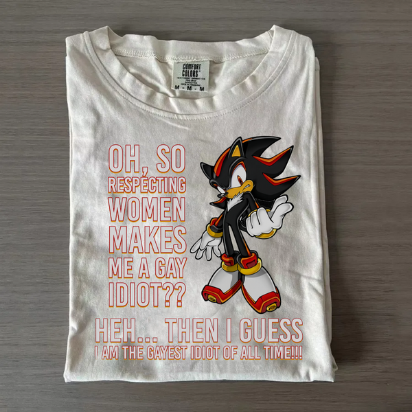 Funny Sonic T-shirt