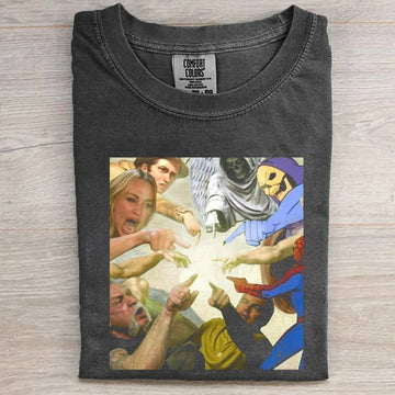 Whose fault is whose T-shirt
