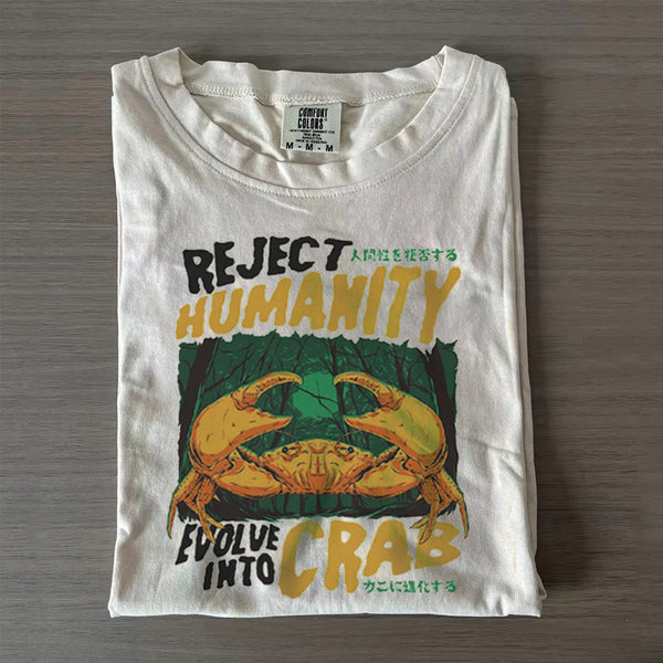Reject Humanity Crab T-shirt