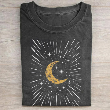 Vintage Boho Moon T-Shirt