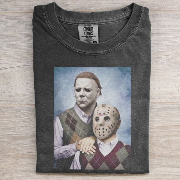 Vintage Horror Movies Graphic T-shirt