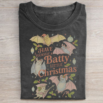 Bat Christmas T-shirt