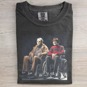 Vintage Horror Graphic T-shirt