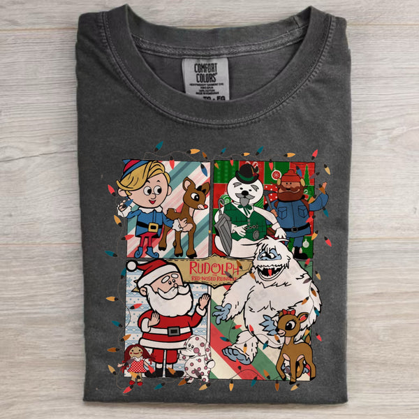 Retro Christmas Movie T-shirt